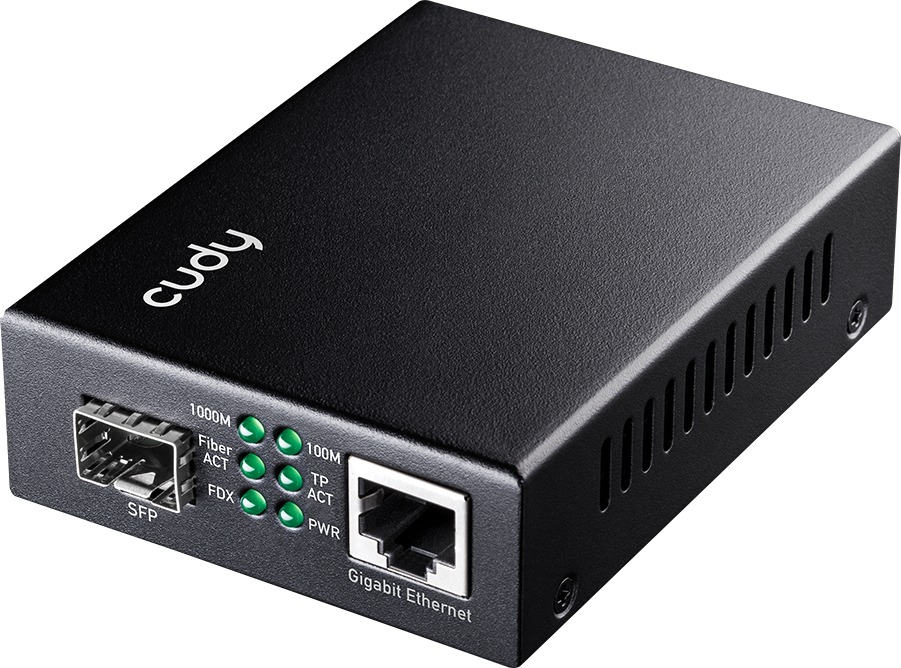 CUDY Gigabit Ethernet Media Converter MC220