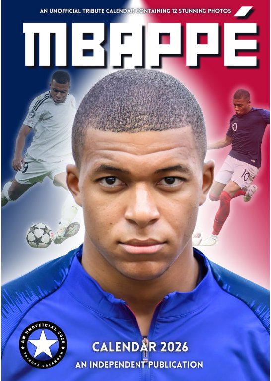 Kalendár 2026 – Mbappe – A3