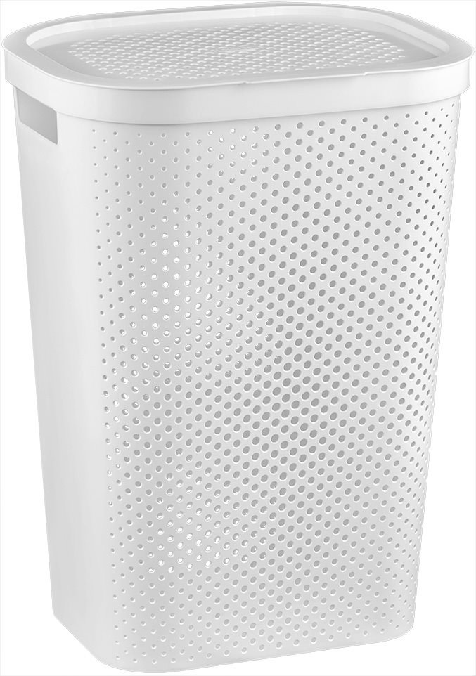 Curver Kôš na špinavú bielizeň INFINITY 59 L - biely