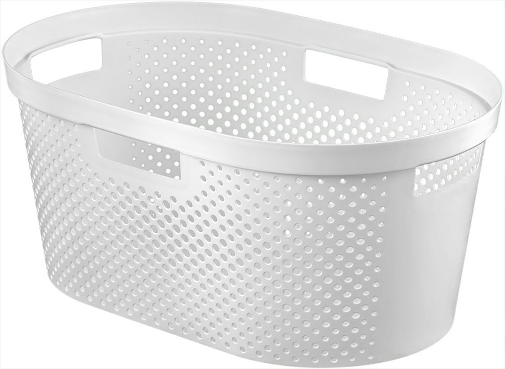 Curver Kôš na čistú bielizeň INFINITY 39 l - biely