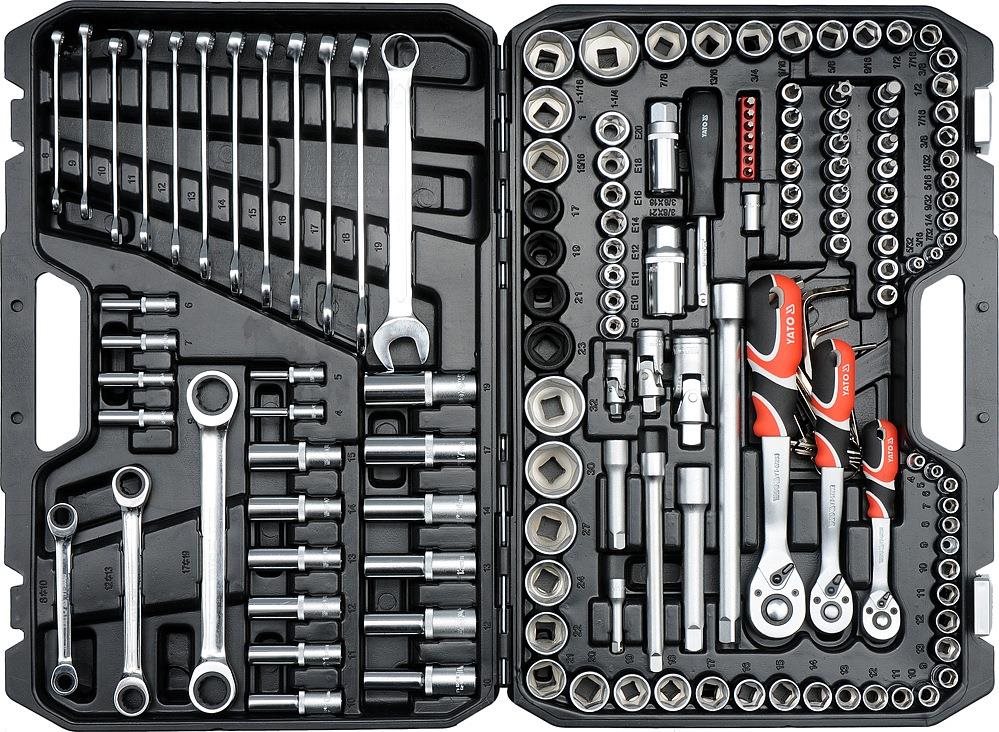 YATO Gola sada 1/2", 3/8", 1/4" 150 ks YT-38811