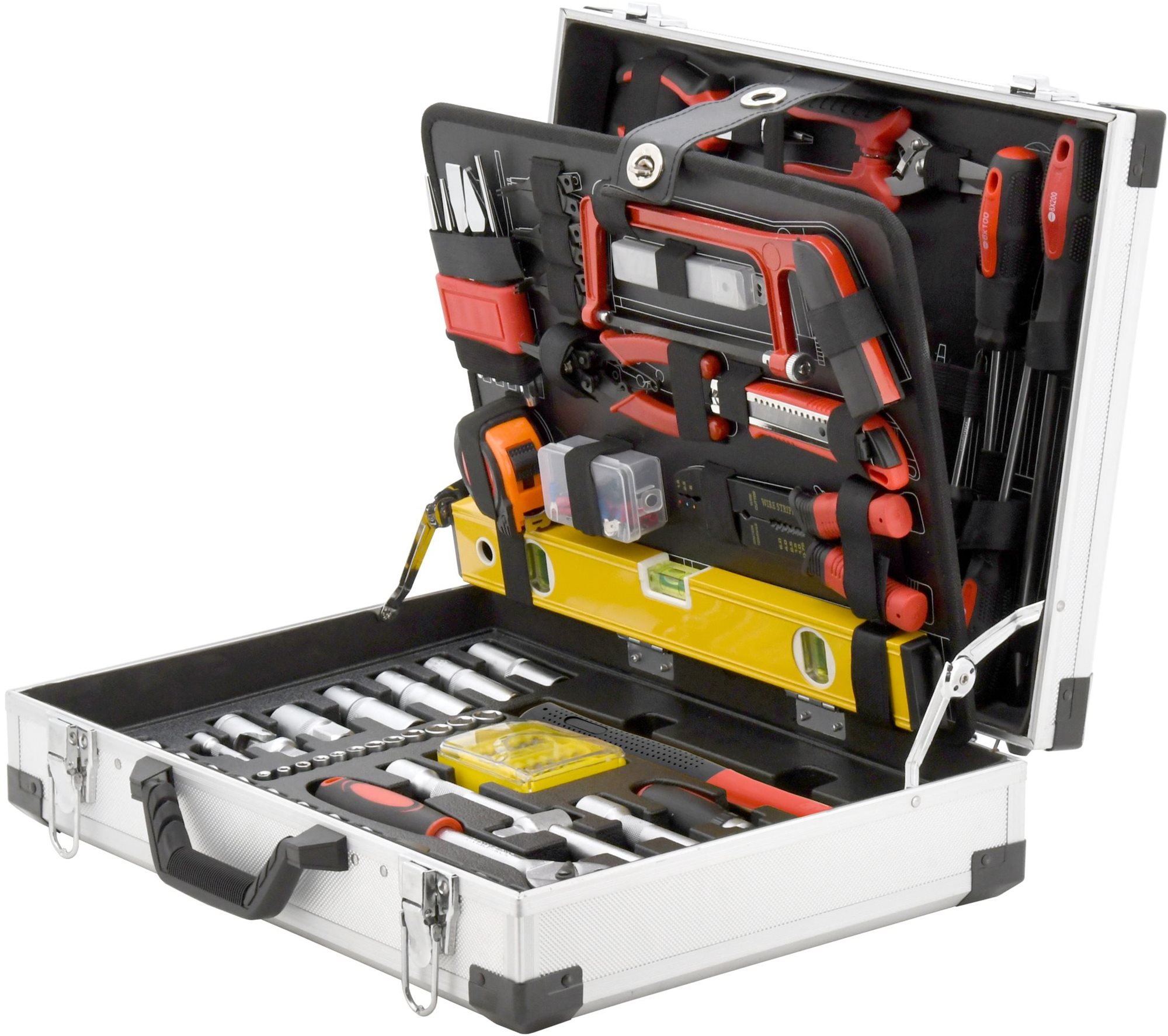 COMPASS Súprava náradia 139 ks, ALU PROFI 09458