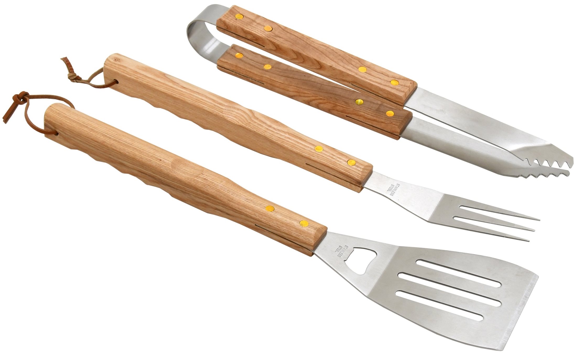 CATTARA Grilovacie náradie WOOD súprava 3 ks