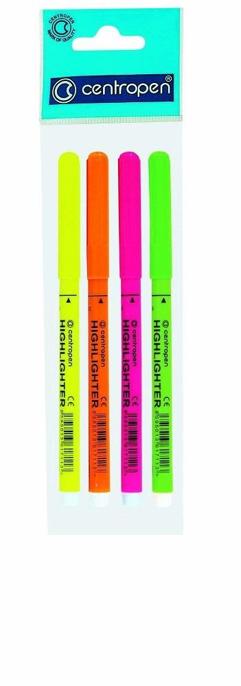 Centropen zvýrazňovač 2532/4 súpr. v uni