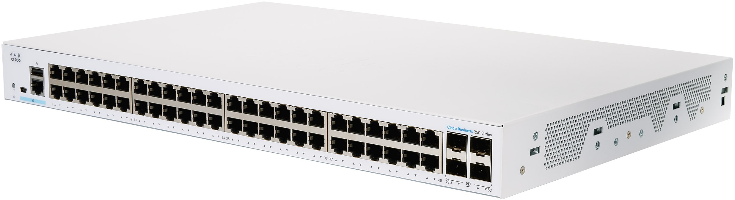 CISCO CBS250 Smart 48-port GE, 4× 1 G SFP