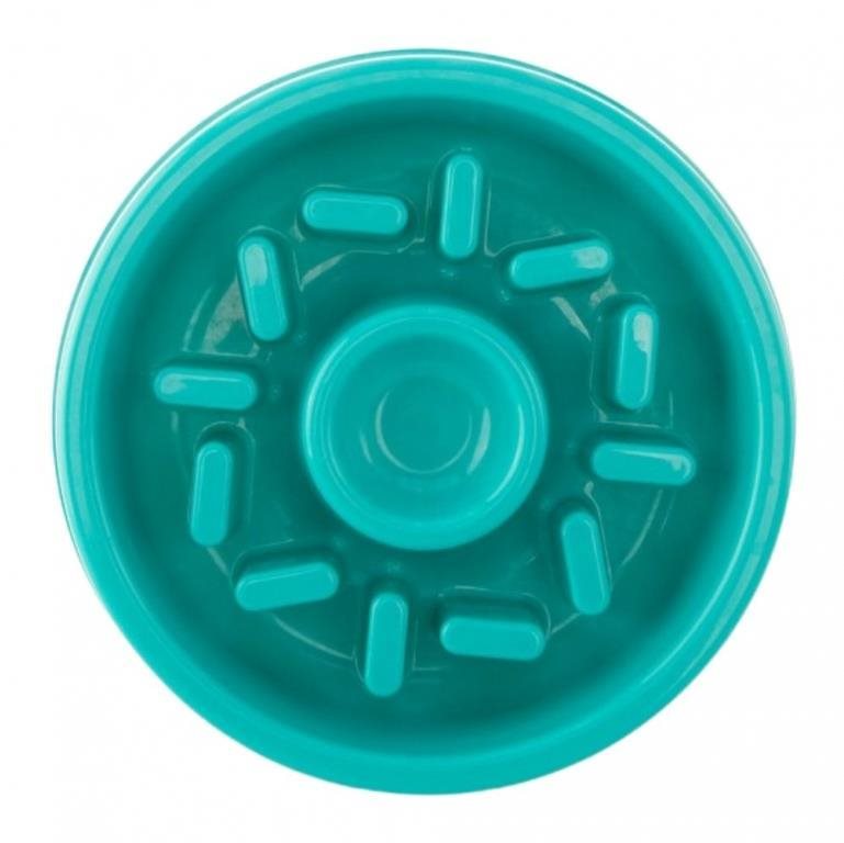 ZippyPaws Protihltacia interaktívna miska Šiška modrá 25 cm