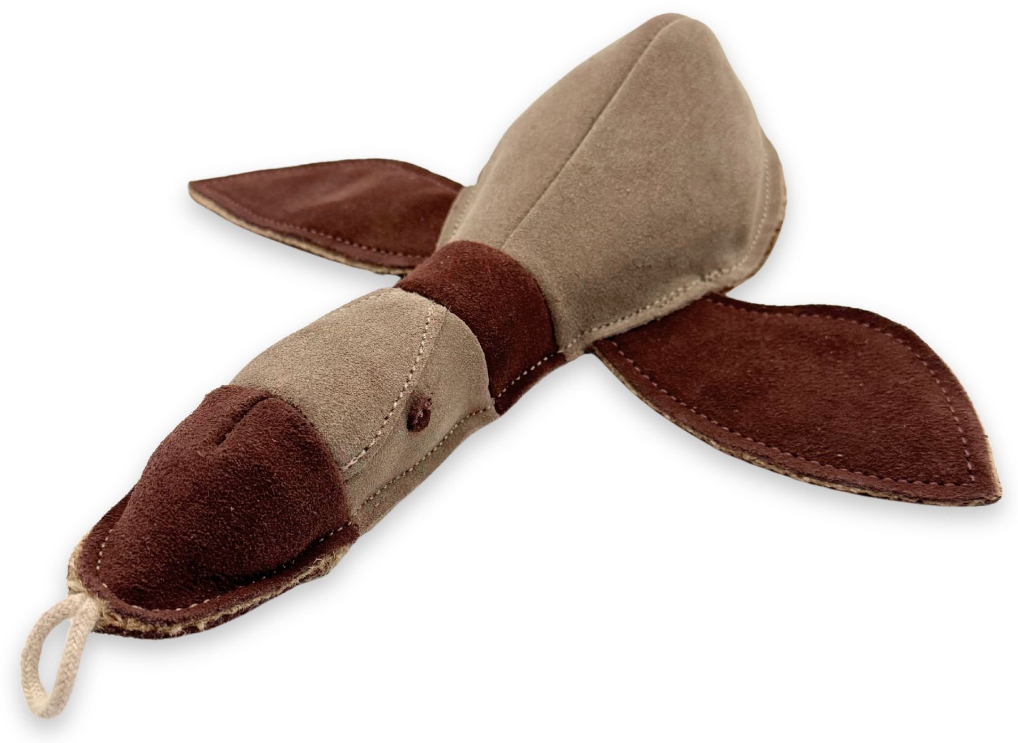 PafDog Kachna Doris hračka pre psov z kože a juty 30 cm