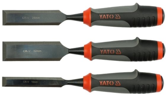 YATO dláta 3 ks