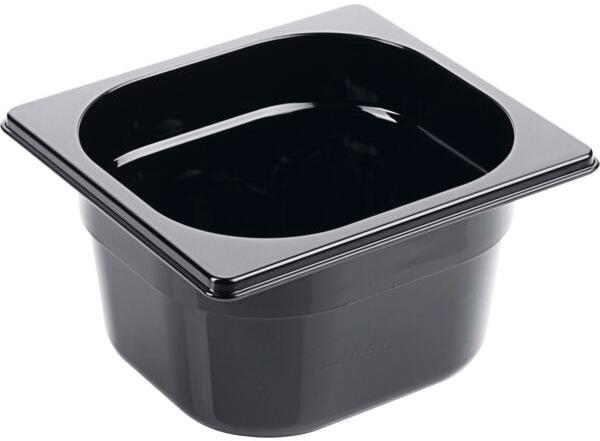 Contacto Gastronádoba 1/6 PC 1,56 l, čierna