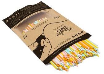 3Doodler náplň ECO-PCL pre 3D pero Start+ 250 ks – biela, mint, oranžová, žltá