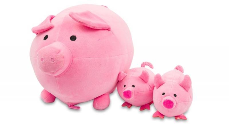 Svitap sleepwell Vankúšik mikrospandex prasiatko a prasiatka 30 cm