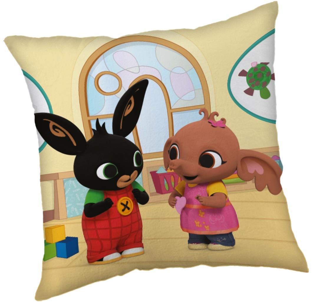 Jerry Fabrics Vankúšik Zajačik Bing 051 40 × 40 cm