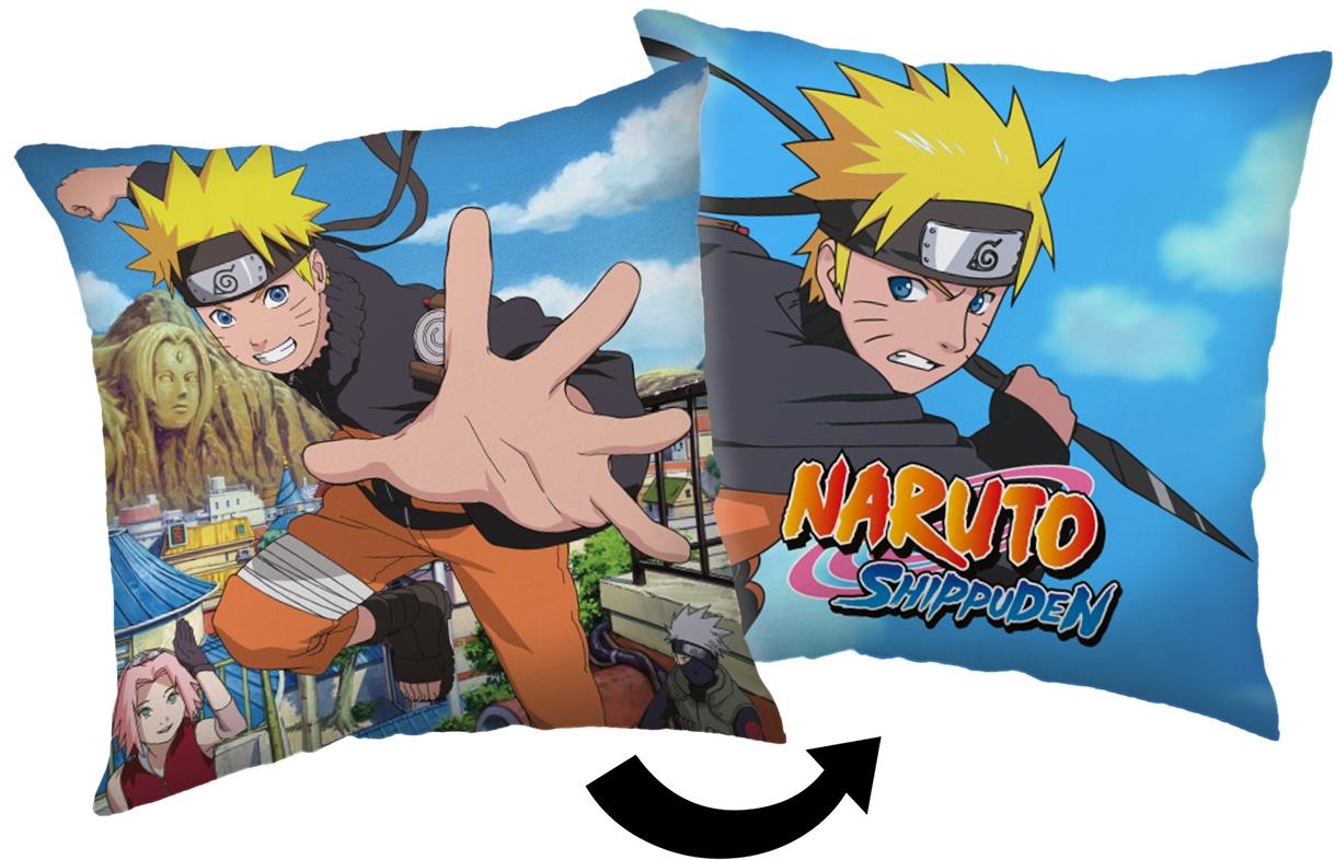 Jerry Fabrics Vankúšik Naruto 02 40 × 40 cm