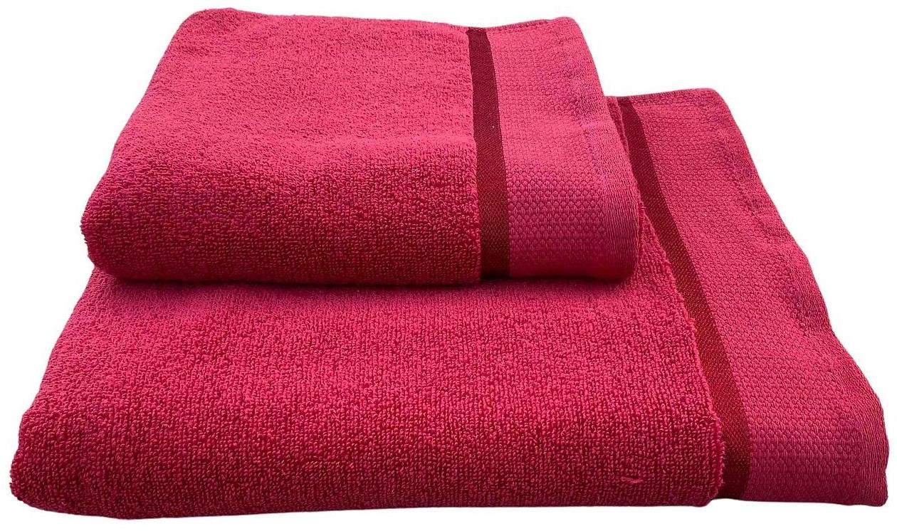 Jerry Fabrics Osuška Color 70 × 140 cm tmavo vínová