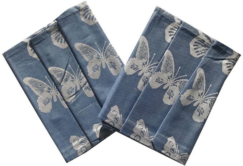 Svitap sleepwell Utierka extra savá 50 × 70 cm Motýliky modrá 3 ks