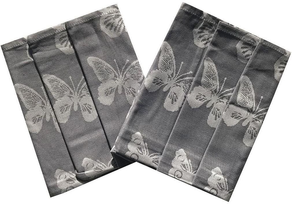 Svitap sleepwell Utierka extra savá 50 × 70 Motýliky – sivá – 3 ks