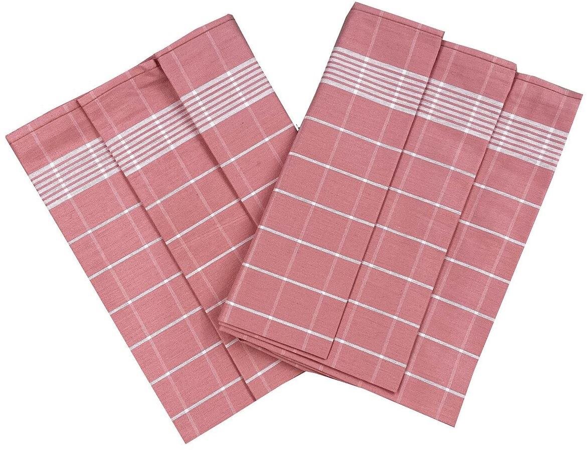 Svitap sleepwell Utierka Pozitív Egyptská bavlna staroružová/biela – 3 ks