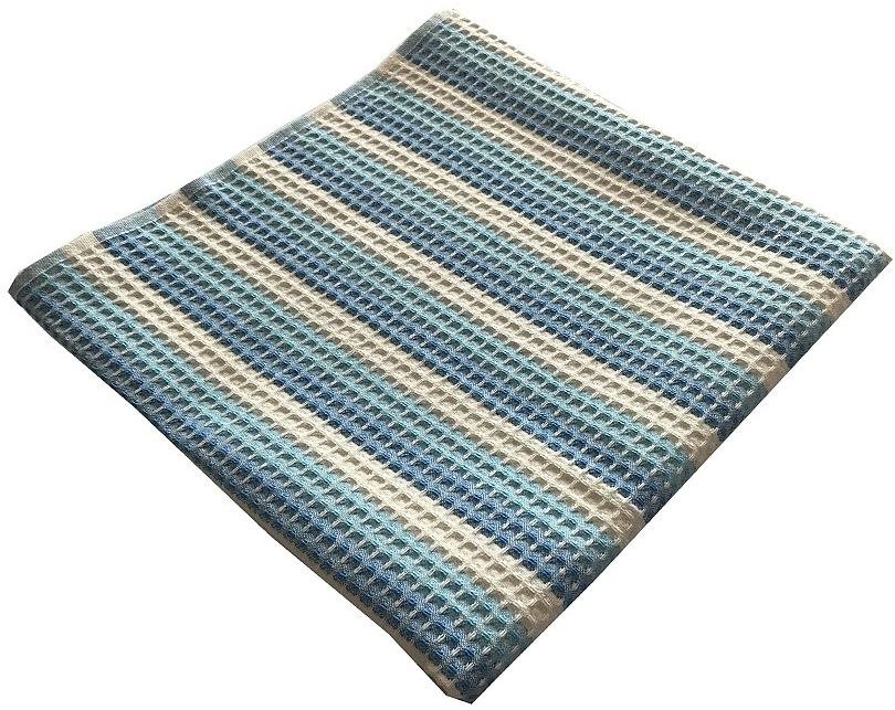 Praktík Vaflový uterák 50 × 100 cm modrý