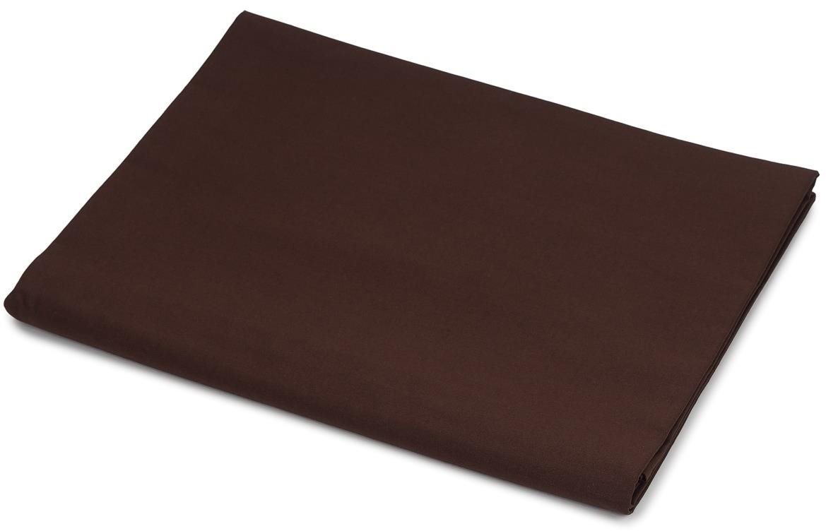 Dadka Bavlnená plachta tmavo hnedá 220×240 cm