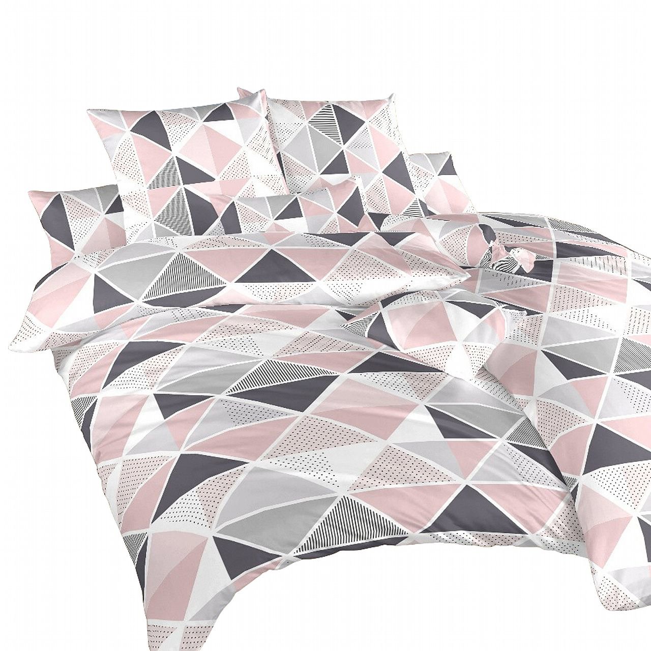 Dadka Pyramídy bavlna, 140 × 200, 70 × 90 cm, púdrové