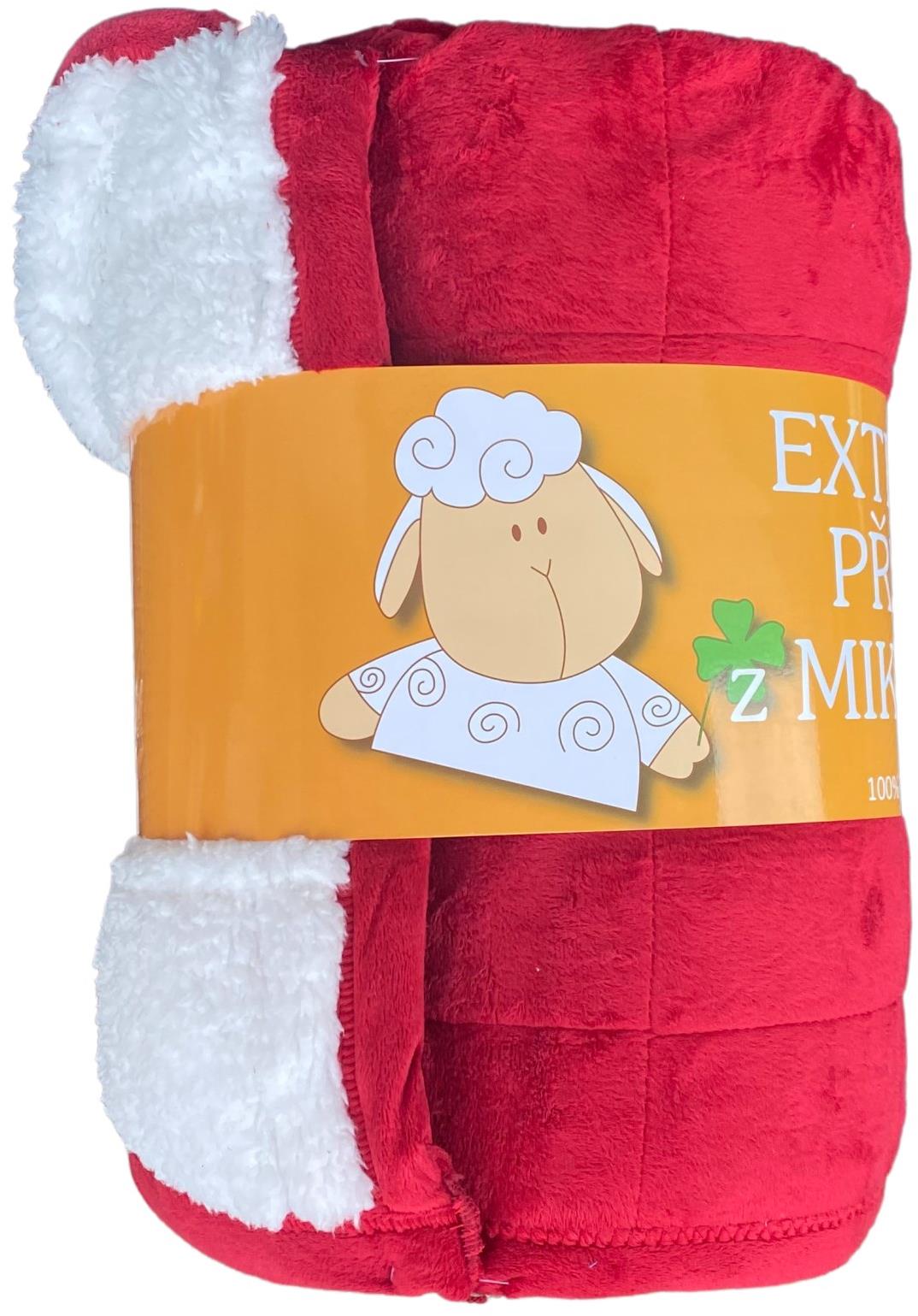 Svitap sleepwell Ovca prešiv bordó 150 × 200 cm