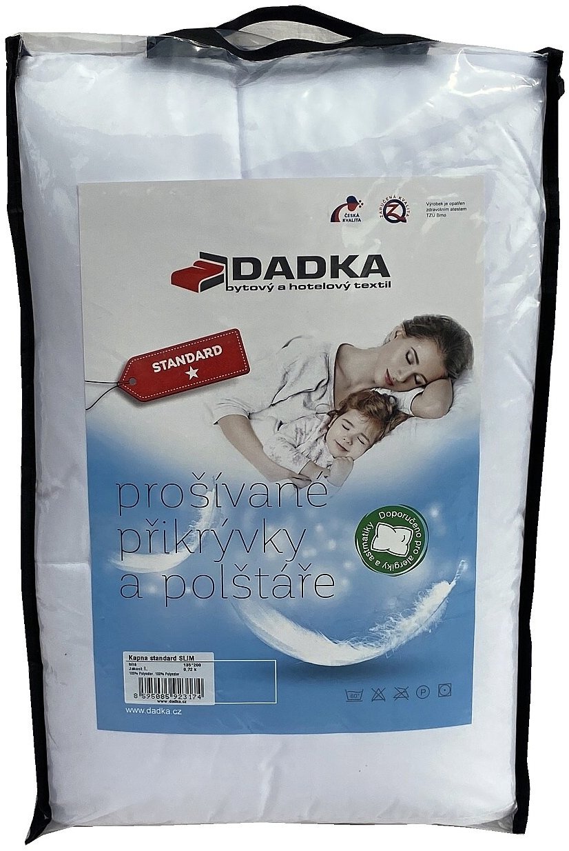 Dadka Prikrývka Standard odľahčená 135 × 200 cm