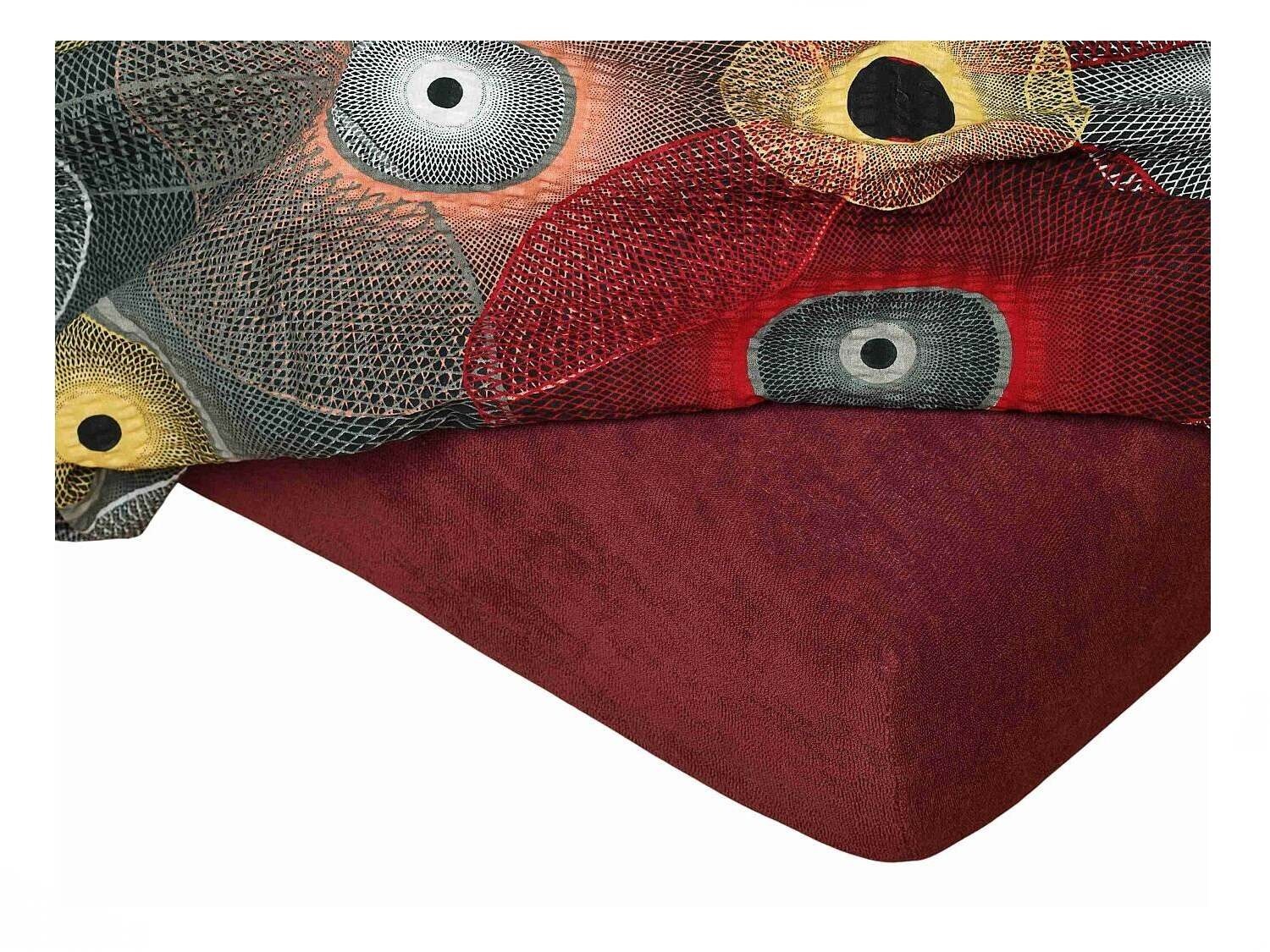 Dadka Froté bordó 140 × 200 × 15 cm