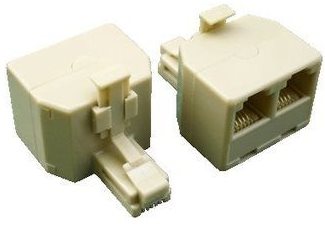 Datacom UTP CAT3 3× RJ11 (6p4c-1M/2F)