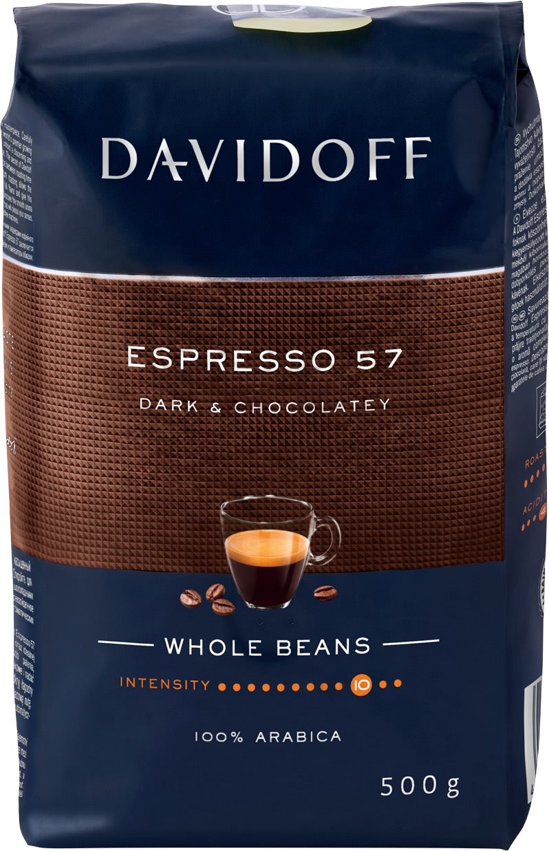 Davidoff Café Espresso 57, zrnková, 500 g