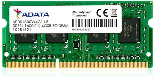 ADATA SO-DIMM 8 GB DDR3L 1 600 MHz CL11