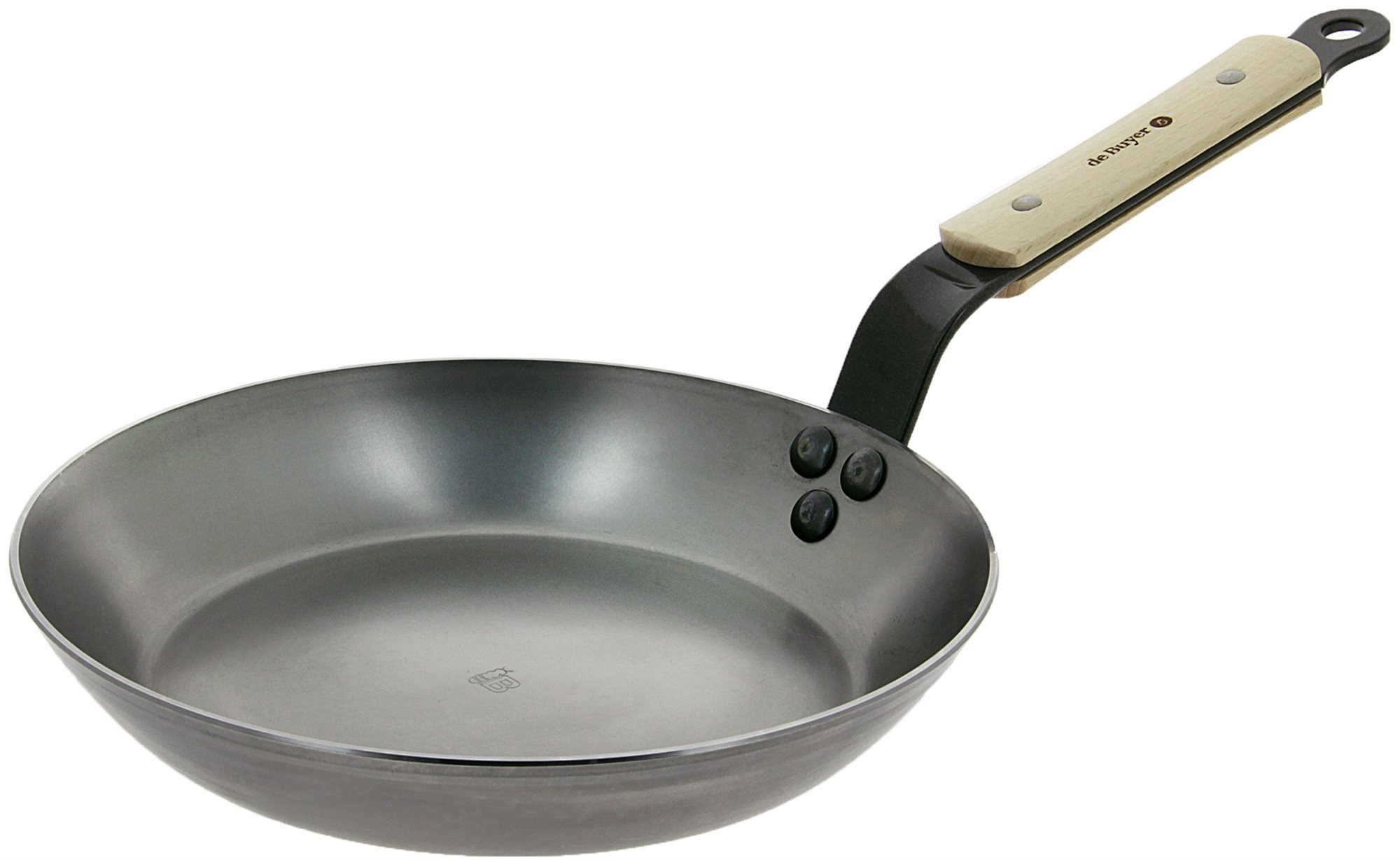 de Buyer Oceľová panvica 24 cm Mineral B Element s drev. rukoväťou 5710.24