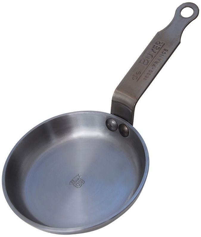 de Buyer Oceľová panvica MINI Mineral B Element 12 cm DB561212