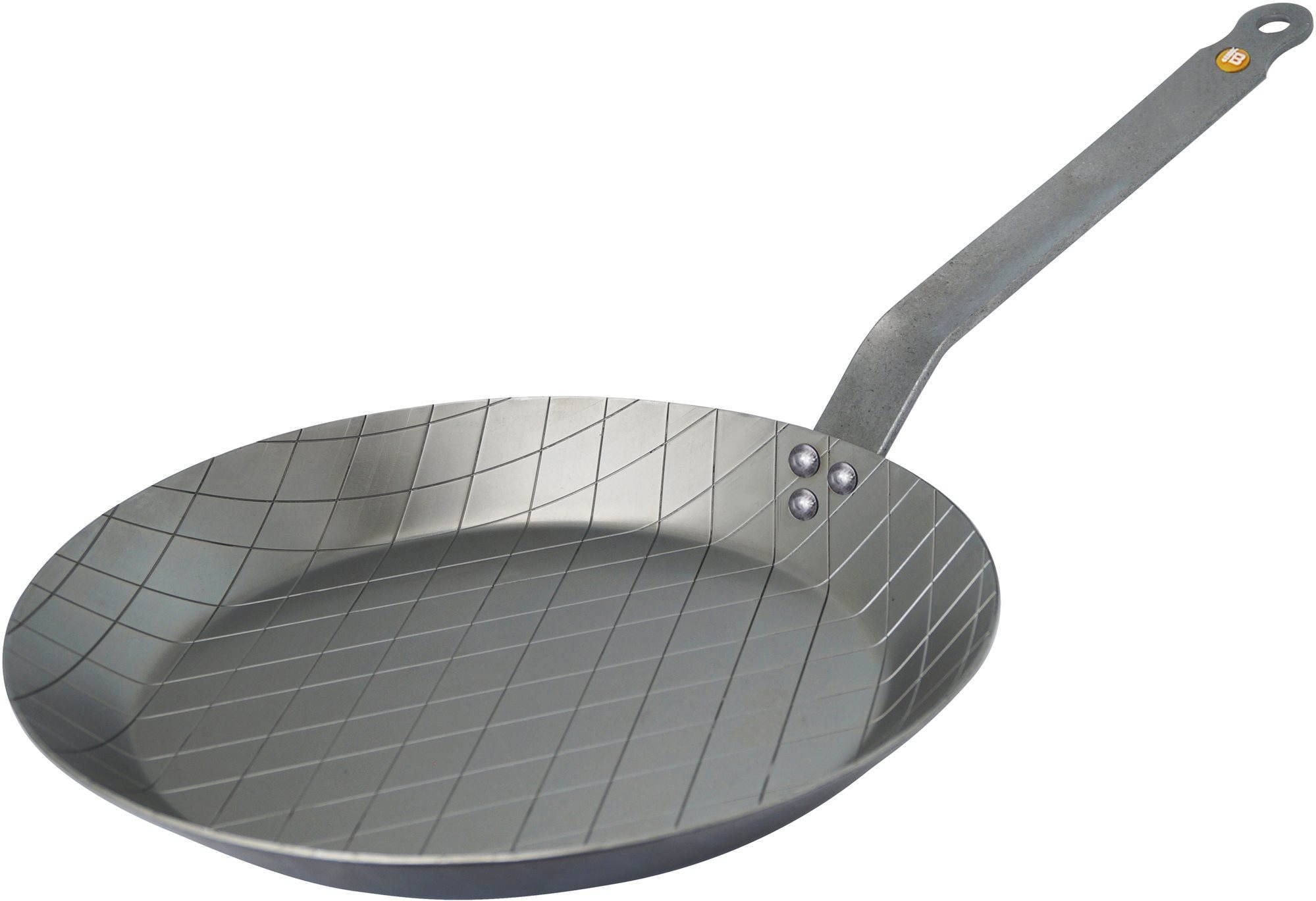 de Buyer Oceľová panvica na steaky 28 cm Mineral B Element DB561628
