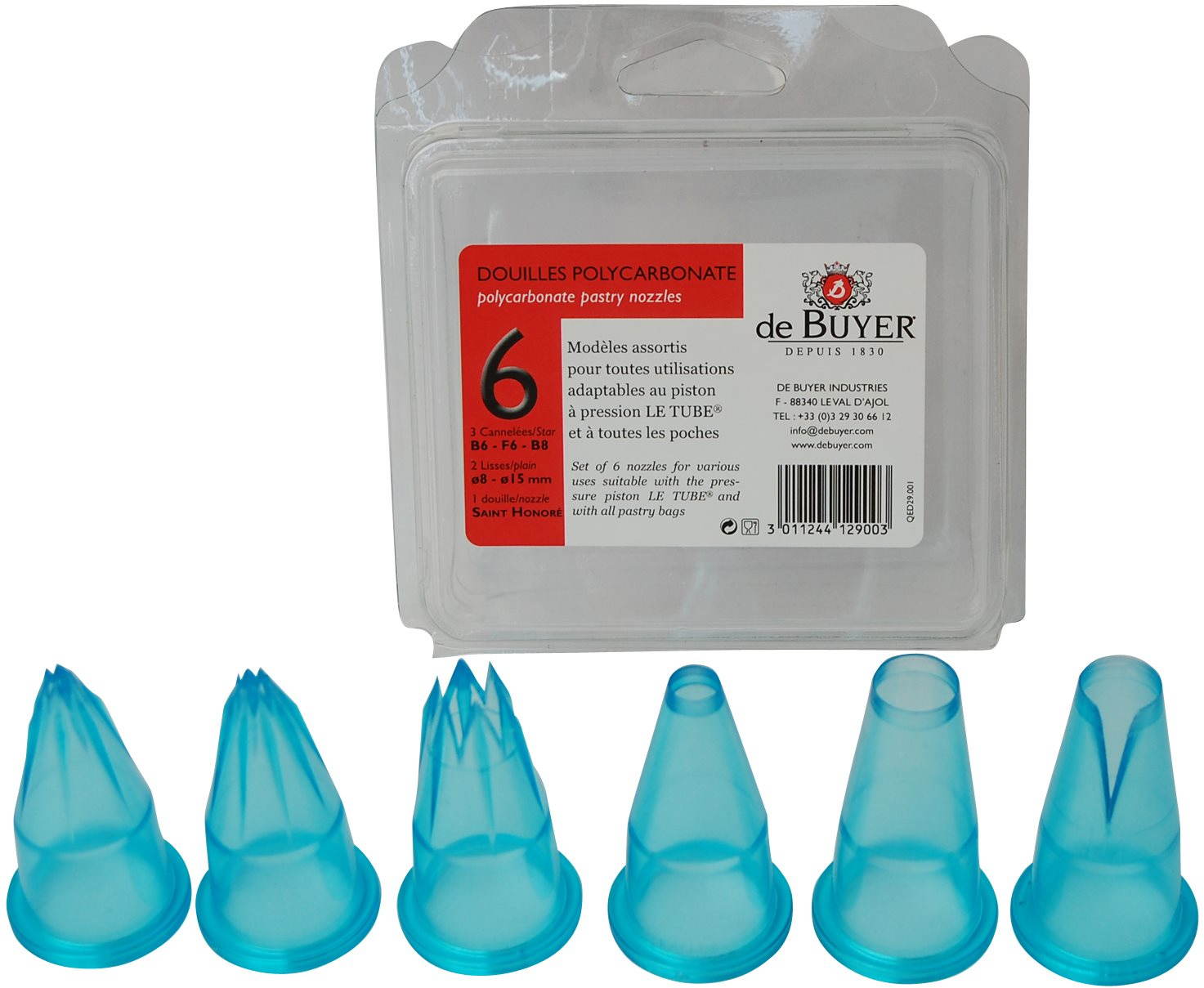 de Buyer Súprava na zdobenie TRITAN 4129.00