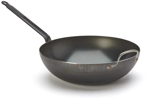 de Buyer 5217.32 Blue Carbon Wok 32 cm