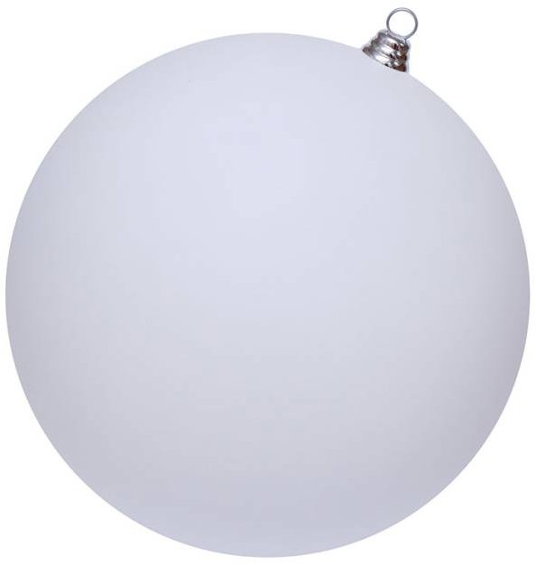 DECOLED Plastová guľa, priem. 40 cm, biela, matná