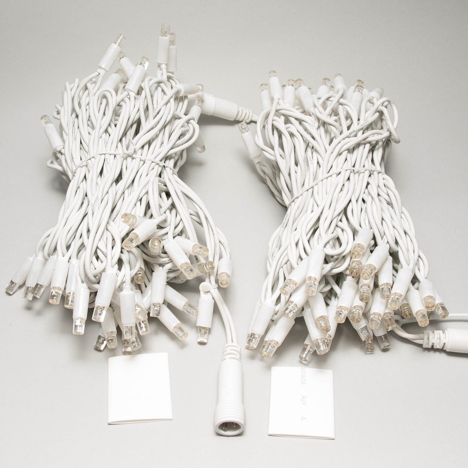 LED svetelná reťaz Flash, 20 m, teplá biela, 120 diód, IP67