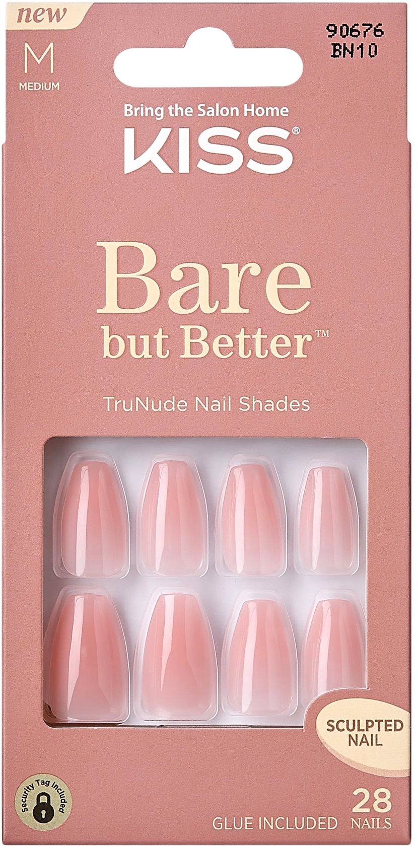 KISS Bare But Better Nails Bare Nude