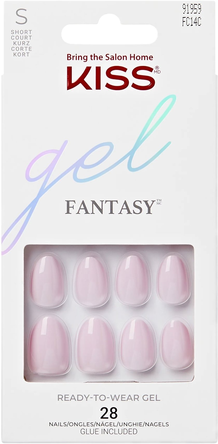 KISS Gél Fantasy Nails Pure Love