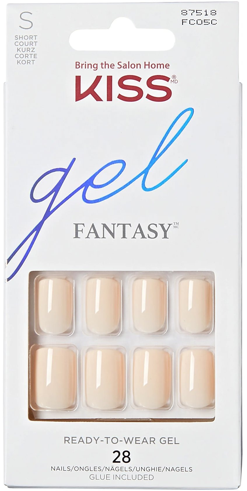 KISS Gél Fantasy Nails Midnight SnacKISS