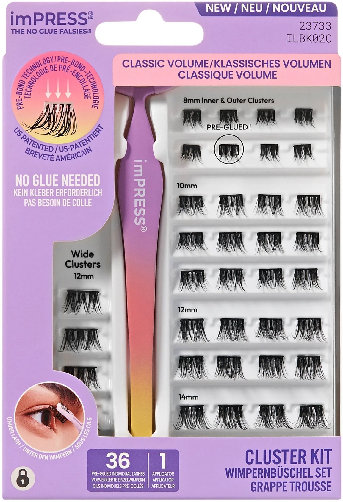 KISS imPRESS Press on Falsies Kit 02