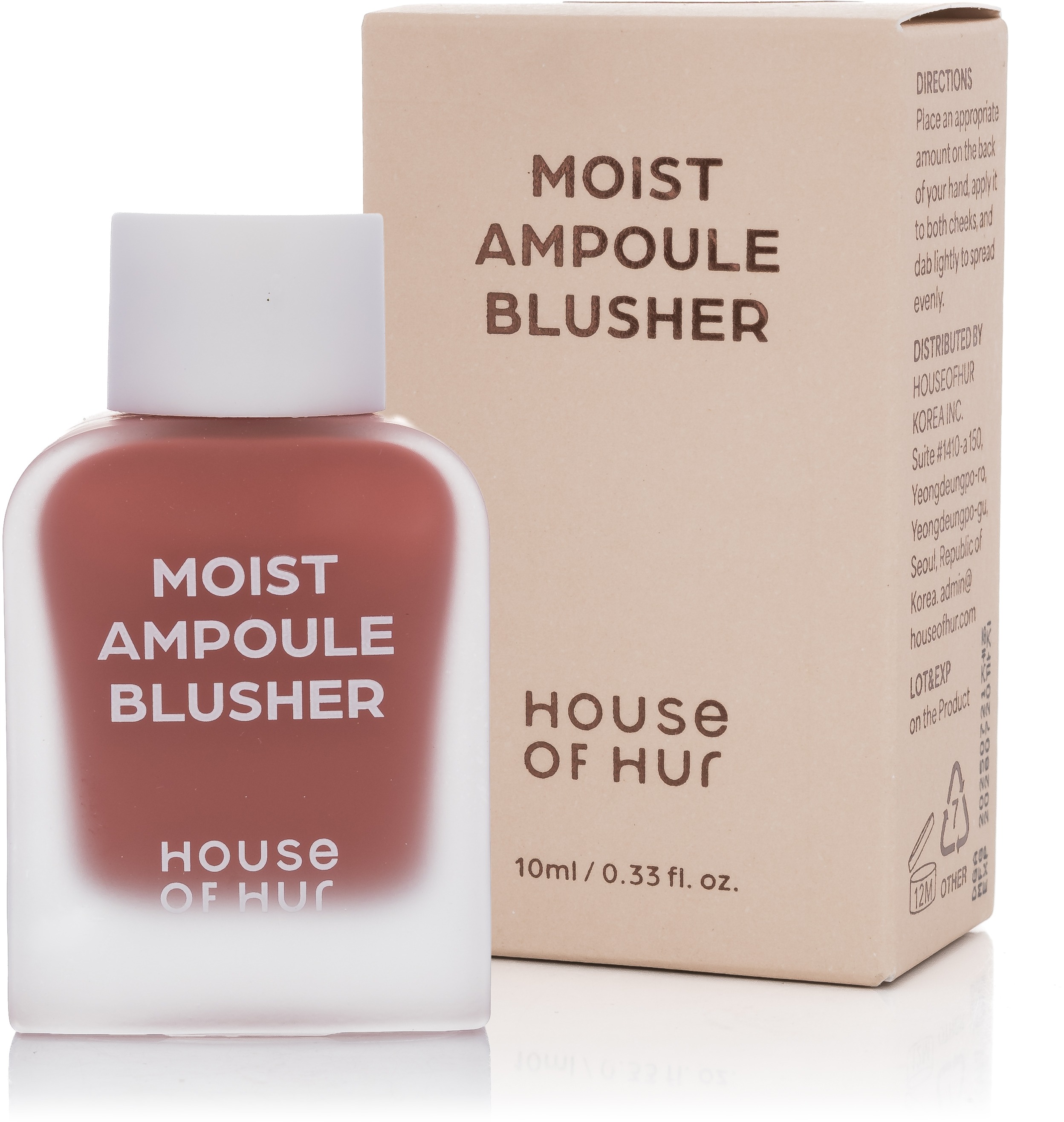 HOUSE OF HUR Moist Ampoule Blusher #03 Rose Brown 10 ml