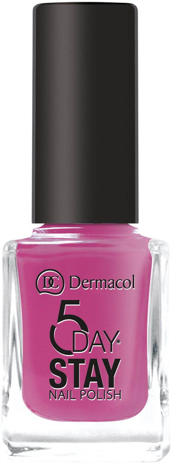 DERMACOL 5 Days Stay Nail Polish No.17 Pink Affair 11 ml