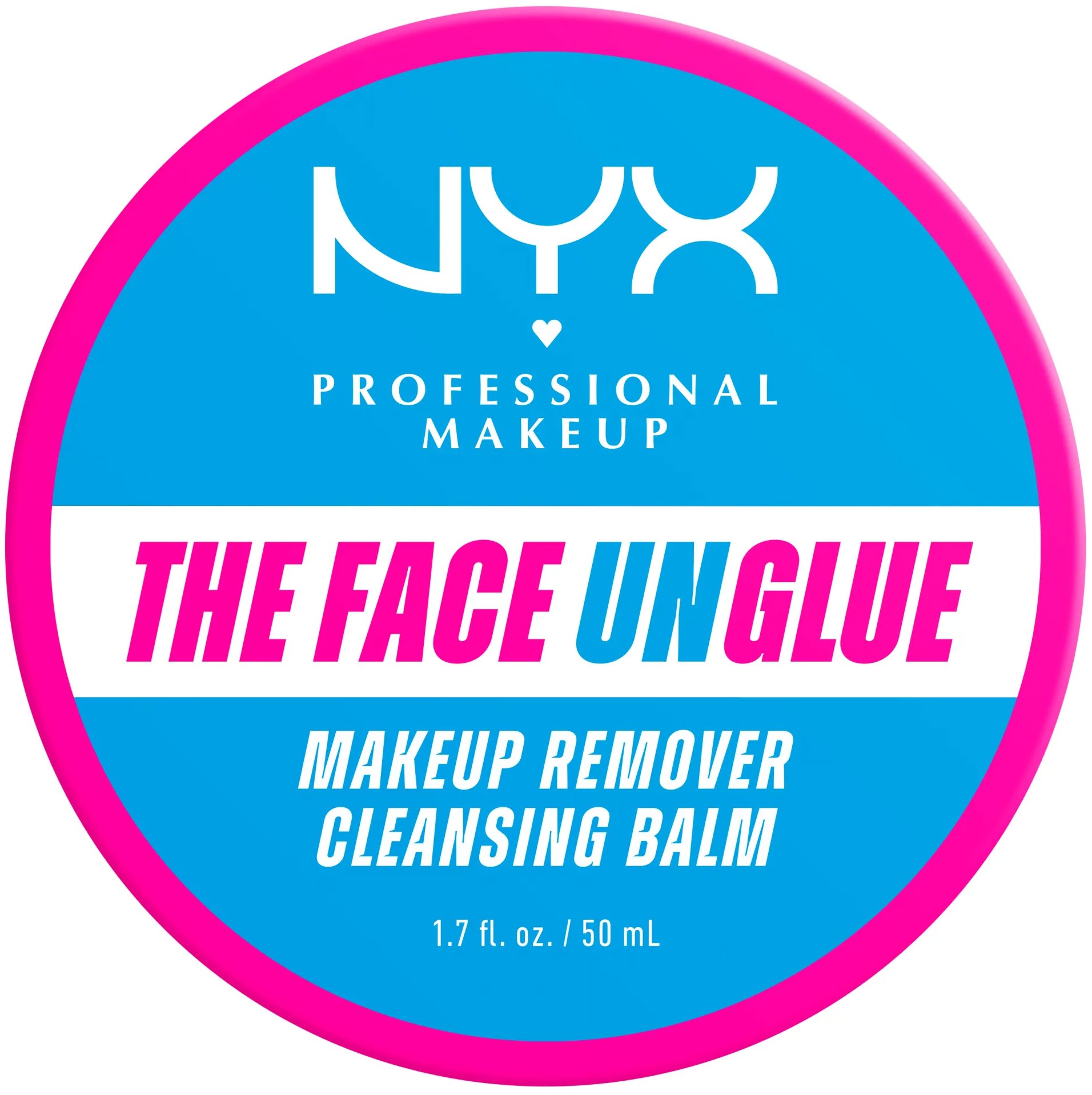 NYX PROFESSIONAL MAKEUP The Face Unglue Makeup Remover 50 ml