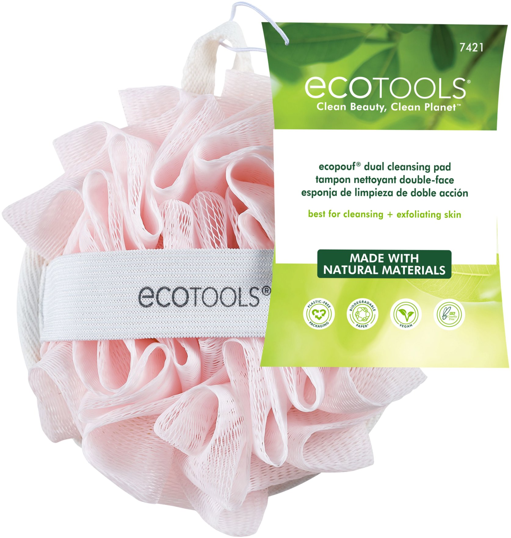 ECOTOOLS Dvojitá umývacia špongia