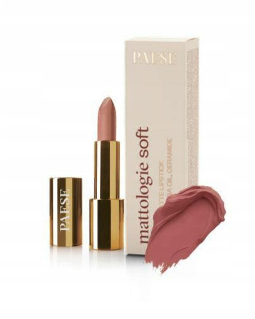 PAESE Mattologie Soft Lipstick 114 Pink Suede 4,3 g
