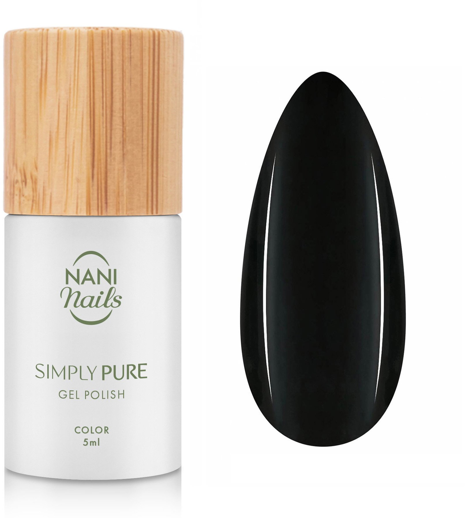 NANINAILS Simply Pure True Black 5 ml
