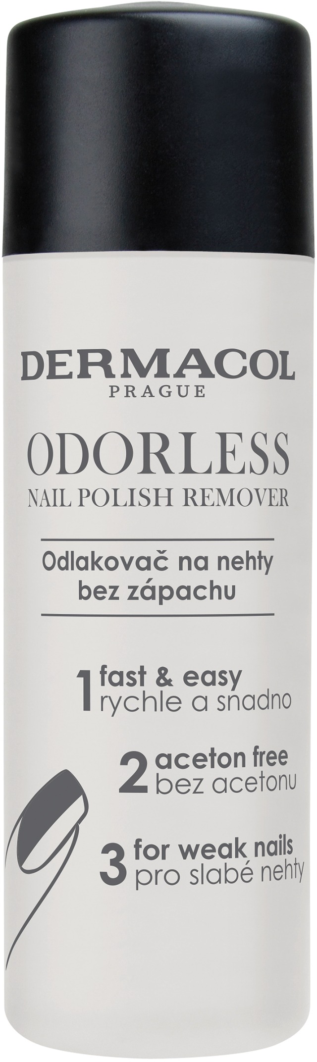 DERMACOL Odorless Nail Polish Remover 120 ml