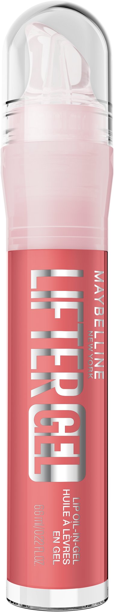 MAYBELLINE NEW YORK Lifter Gel 006 Strawberry Shake olejový gél na pery, 6,6 ml
