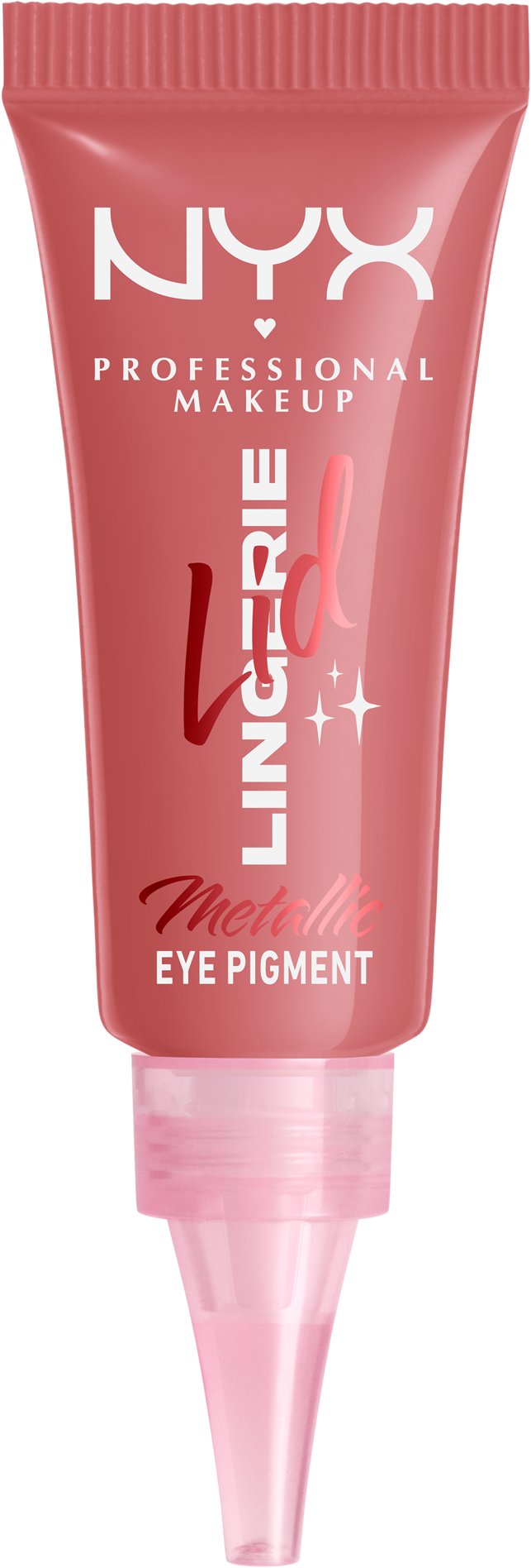 NYX PROFESSIONAL MAKEUP Lid Lingerie Cream Eye Pigment 04 Risky Rosé, 6 ml